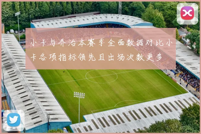 小卡与乔治本赛季全面数据对比小卡各项指标领先且出场次数更多